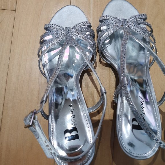Brown's Sparkle Heeled Sandals - Picture 8 of 11